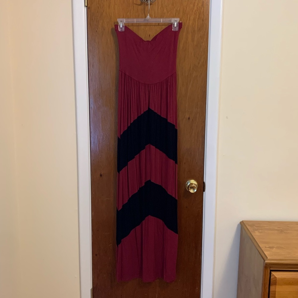 Strapless Maxi Dress